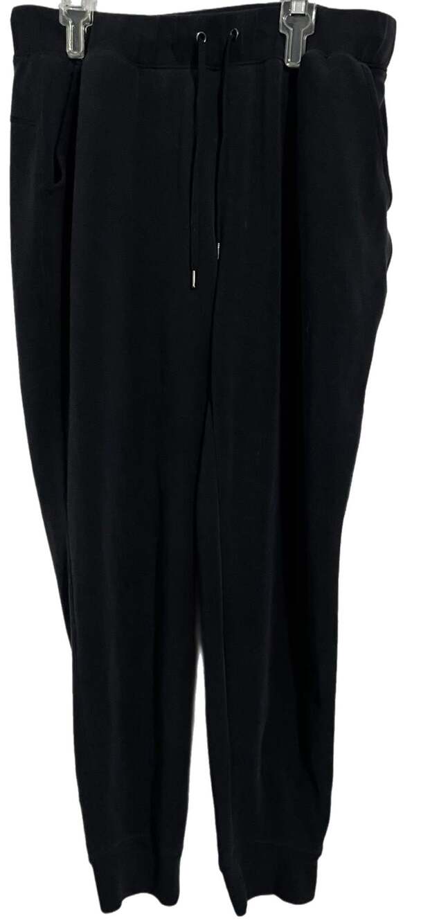 Luxurious Yogalicious Softlite Scuba Citygate Jogger Pants Black Size M